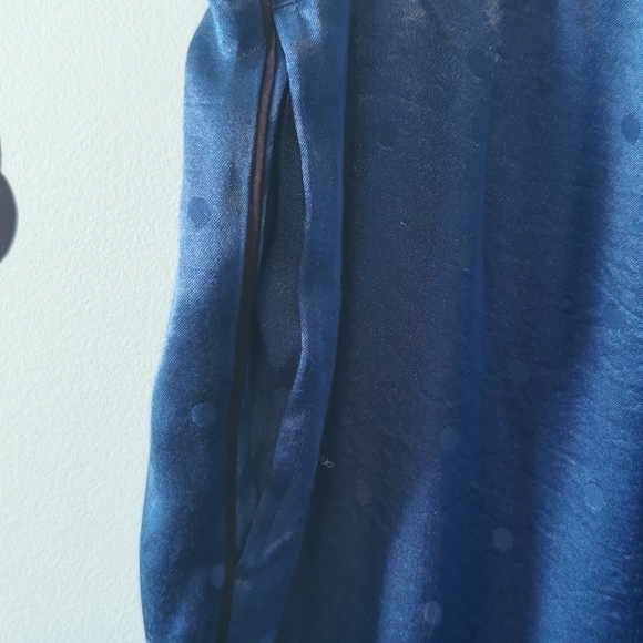 VICTORIA'S Secret Blue Polka Dot Pajama Pants XL - Picture 3 of 5